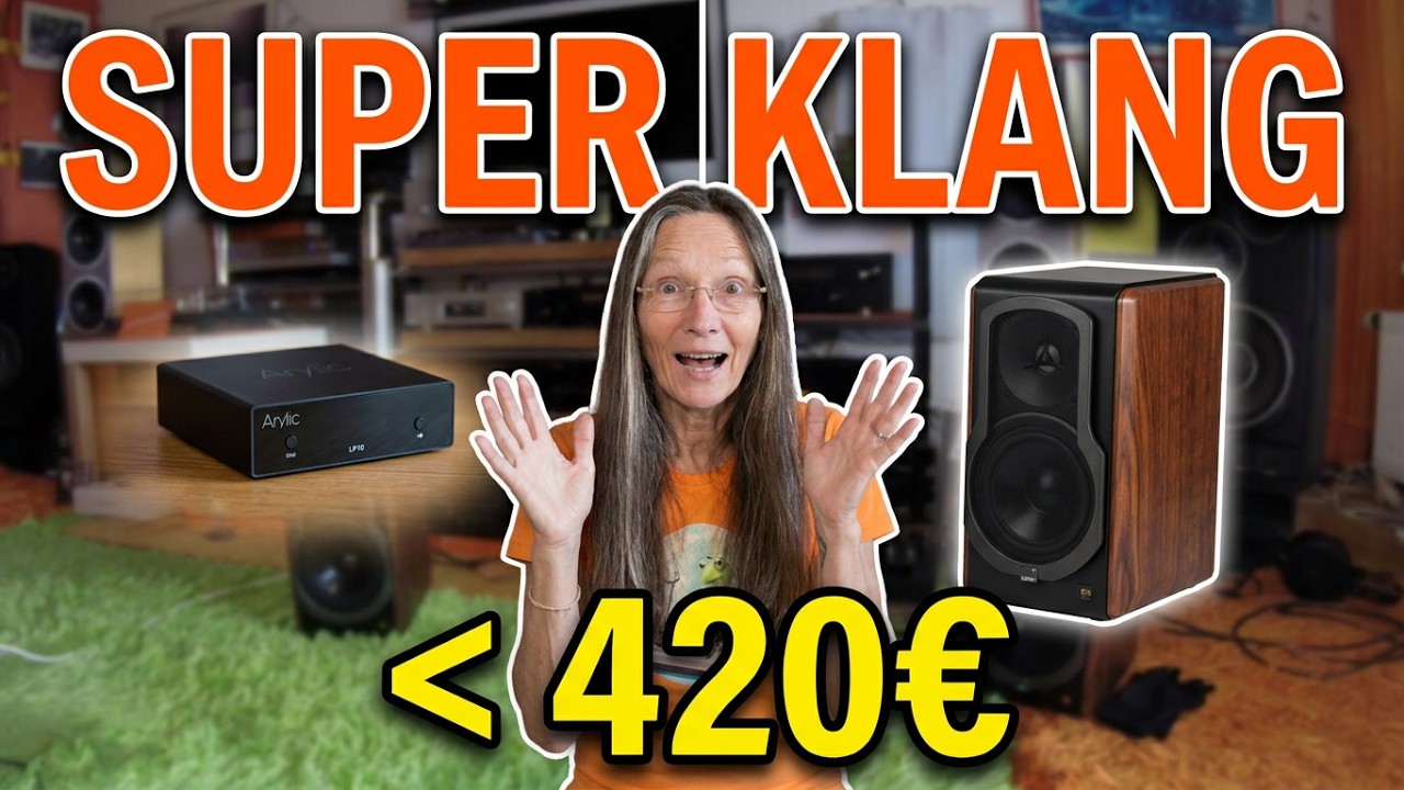 Streamer Komplettanlage für unter 420 € * Arylic LP10 + Edifier S2000MKIII  Aktivboxen = Super Klang