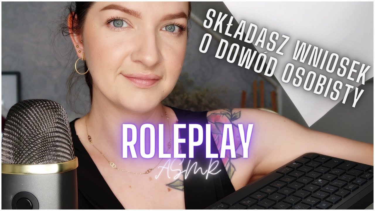ROLEPLAY • Urząd Miasta • Składasz Wniosek o Dowód Osobisty • ASMR Po Polsku