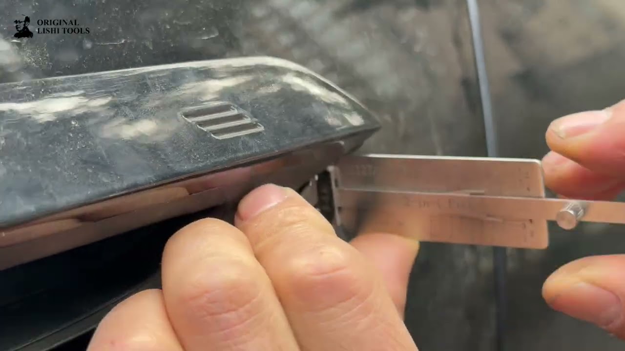Lishi HU127T / HU100R Lock Pick Decoder For BMW Door Lock Real BMW Lock Test | Original Lishi Tools