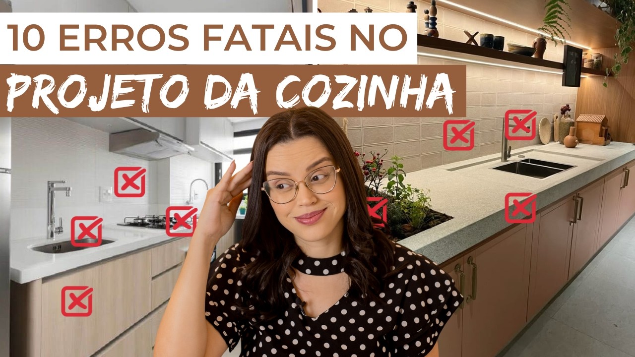 BANCADA DE COZINHA, ÁREA GOURMET - 10 ERROS FATAIS NA INSTALAÇÃO