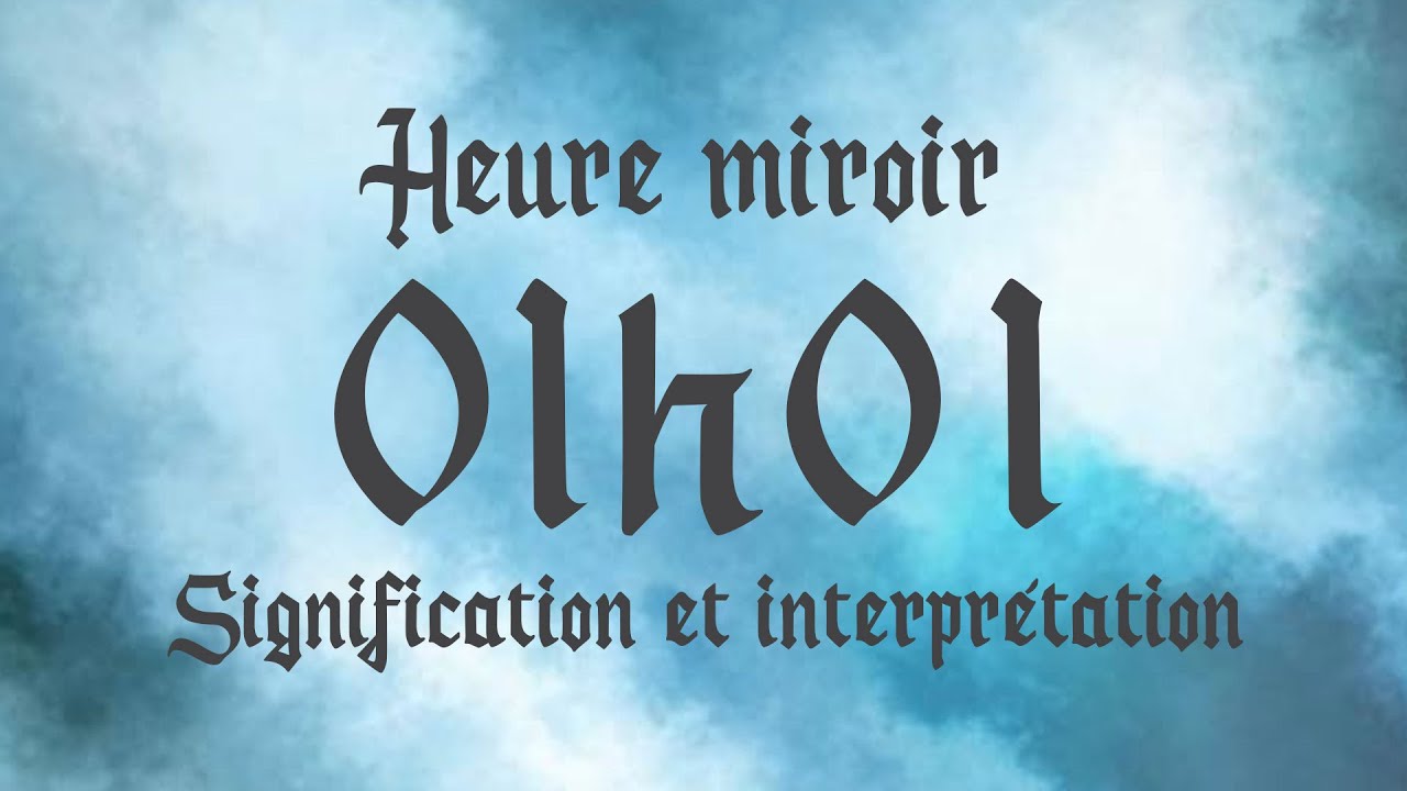 🔮 HEURE MIROIR 01h01 - Signification et Interprétation angélique