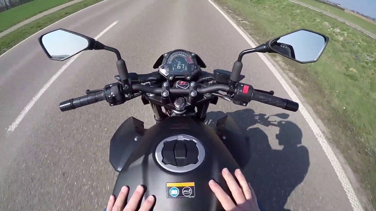 New 2019 Kawasaki Z400 // First Ride // GoPro Hero 4 Black
