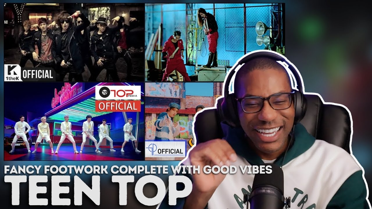 TEEN TOP | 'Crazy', 'Miss Right', 'Ah-ah', 'HWEEK' MV REACTION | Fancy footwork & good vibes!