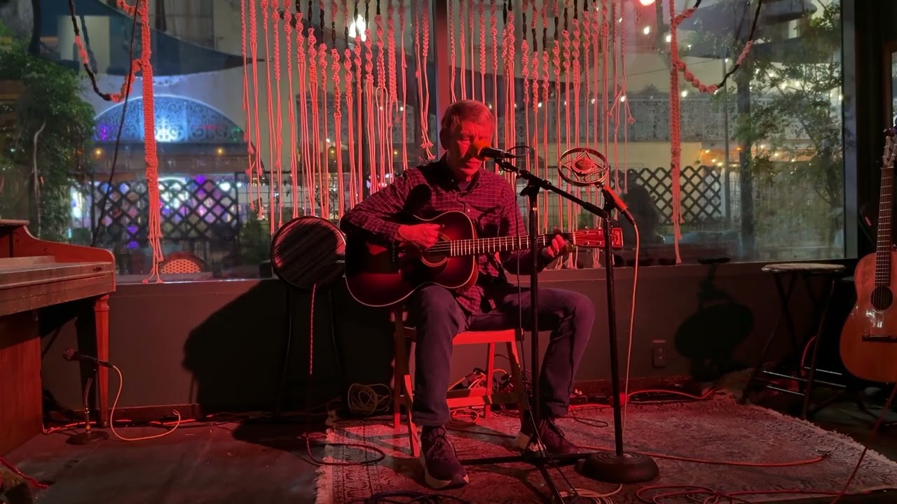 Sweet Baby James (James Taylor cover)--Jeb at The Den Cafe open mic, Santa Ana CA
