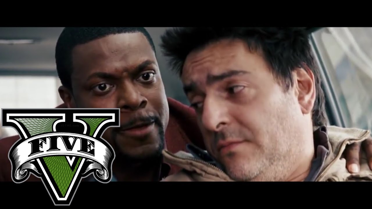 GTA V Rush Hour 3 Movie - Taxicab Scene PS4