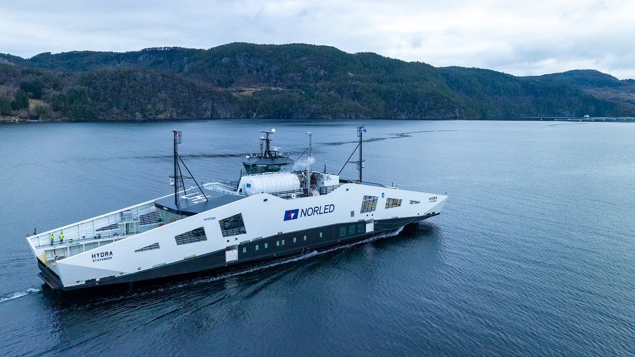 Norled's Hydrogen-powered Ferry Enters Service
