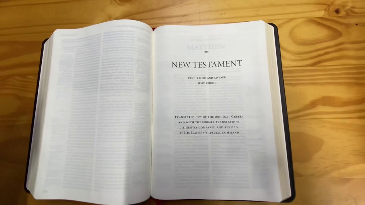 TBS Westminster Reference Bible KJV Over 200,000 References