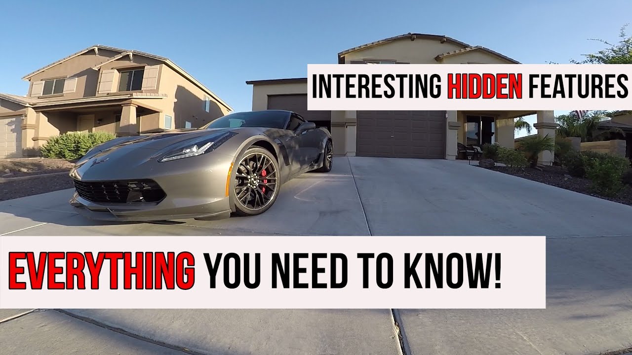 UNLOCKING The C7 Corvette's ULTIMATE Features | Z06 HIDDEN ITEMS Review