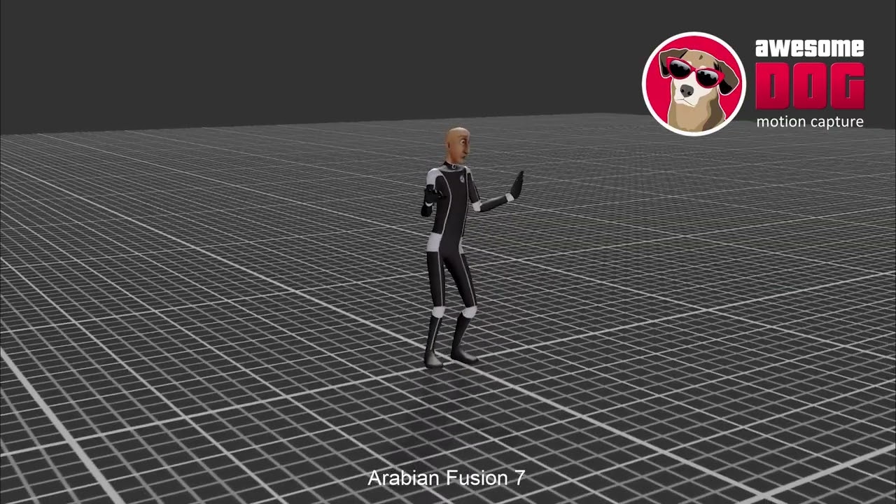 Arabian Fusion MoCap Dances Unity 3D