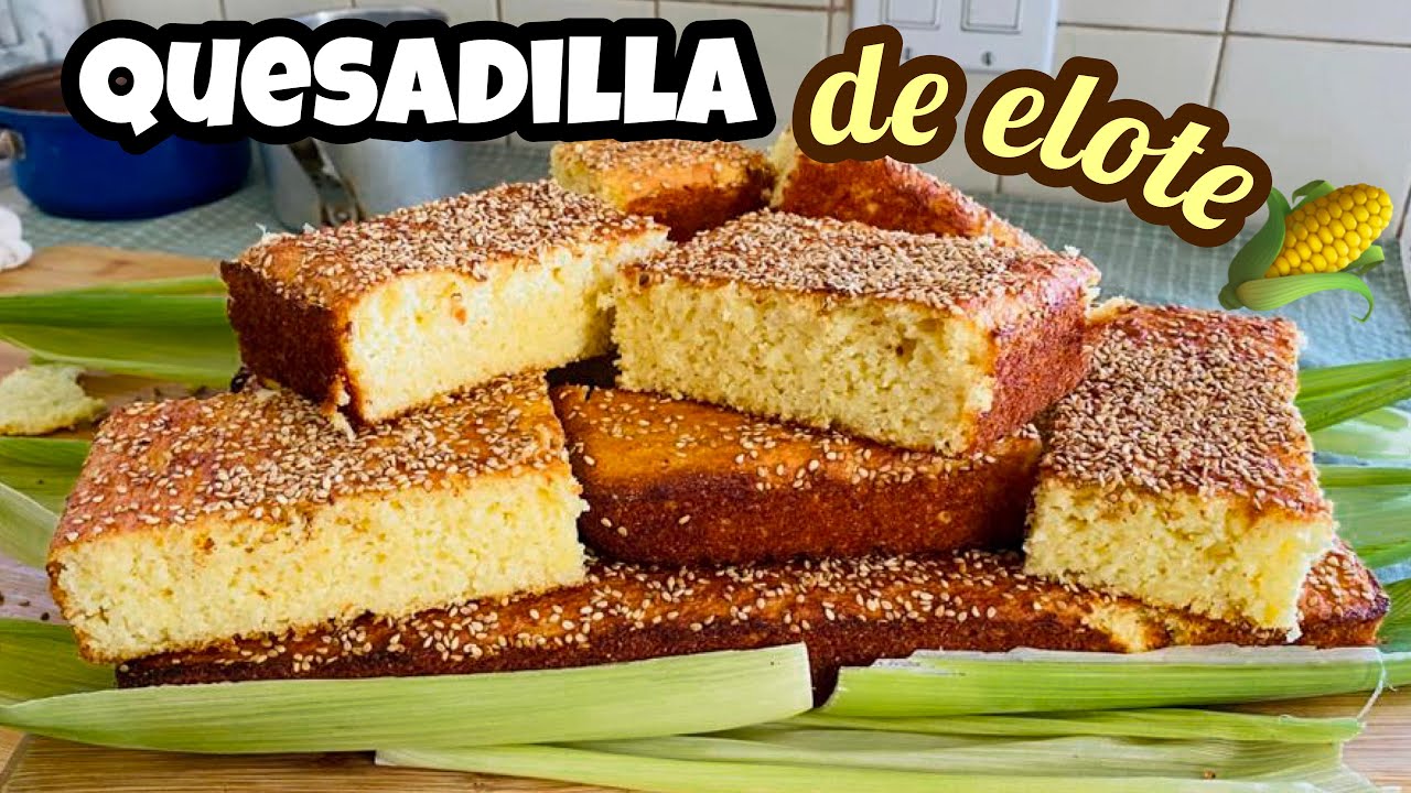 QUESADILLA DE ELOTE con elote amarillo de la tienda en Usa 🇺🇸
