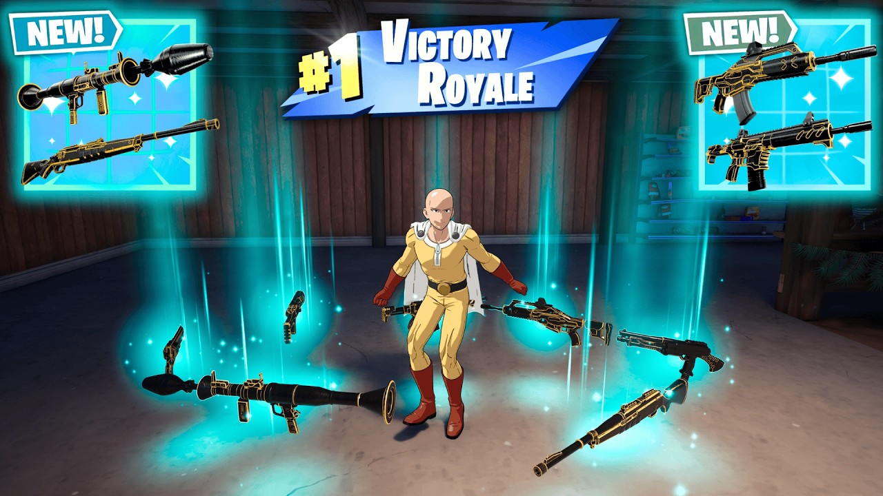 ALL EXOTIC GUNS IN FORTNITE (NEW! Fortnite Chapter 7 Season 1)