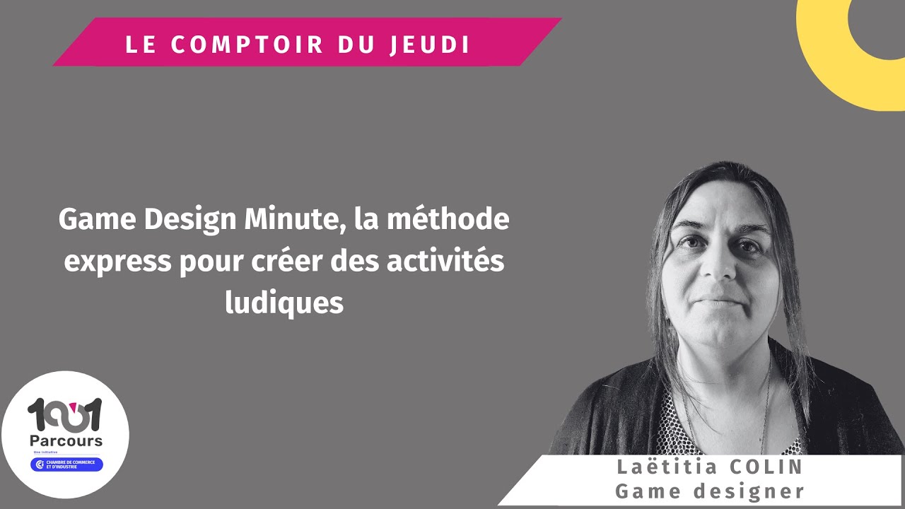 Game Design Minute, la méthode express pour créer des activités ludiques