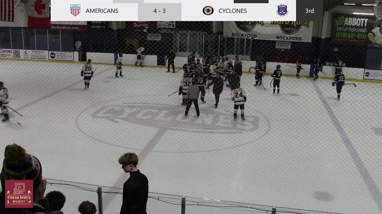 1-24-26 Central States GOTW -- Affton Americans at Cyclones - Midget Minor