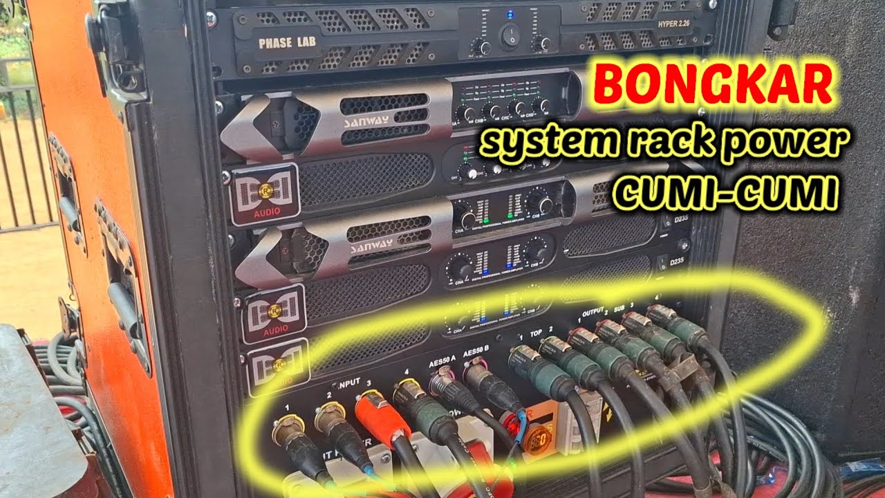 BONGKAR‼️SEPERTI INI SYSTEM TERBARU CUMI-CUMI AUDIO, PLUG AND PLAY