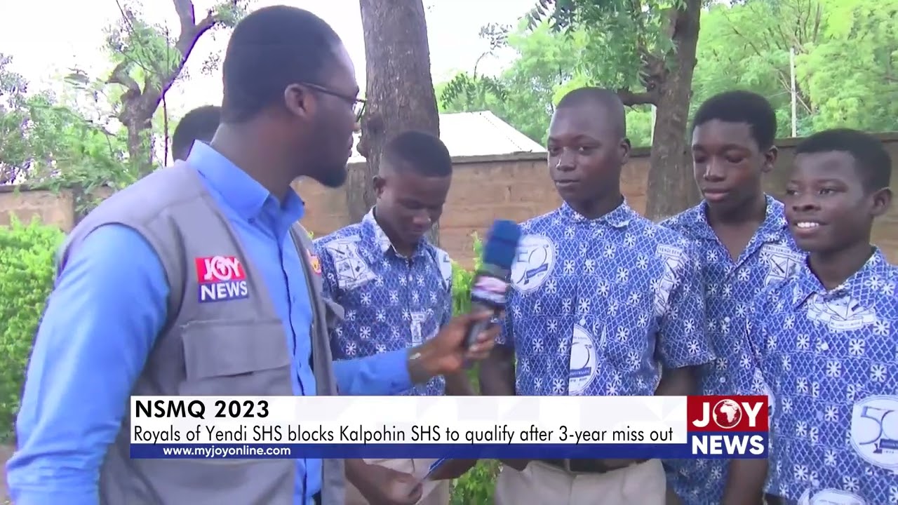 NSMQ 2023: Royals of Yendi SHS blocks Kalpohin SHS to qualify after 3-year miss out