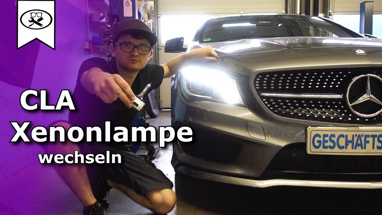 MB CLA Xenonlampe wechseln | Change xenon lamp  |  VitjaWolf  |  Tutorial  |  HD