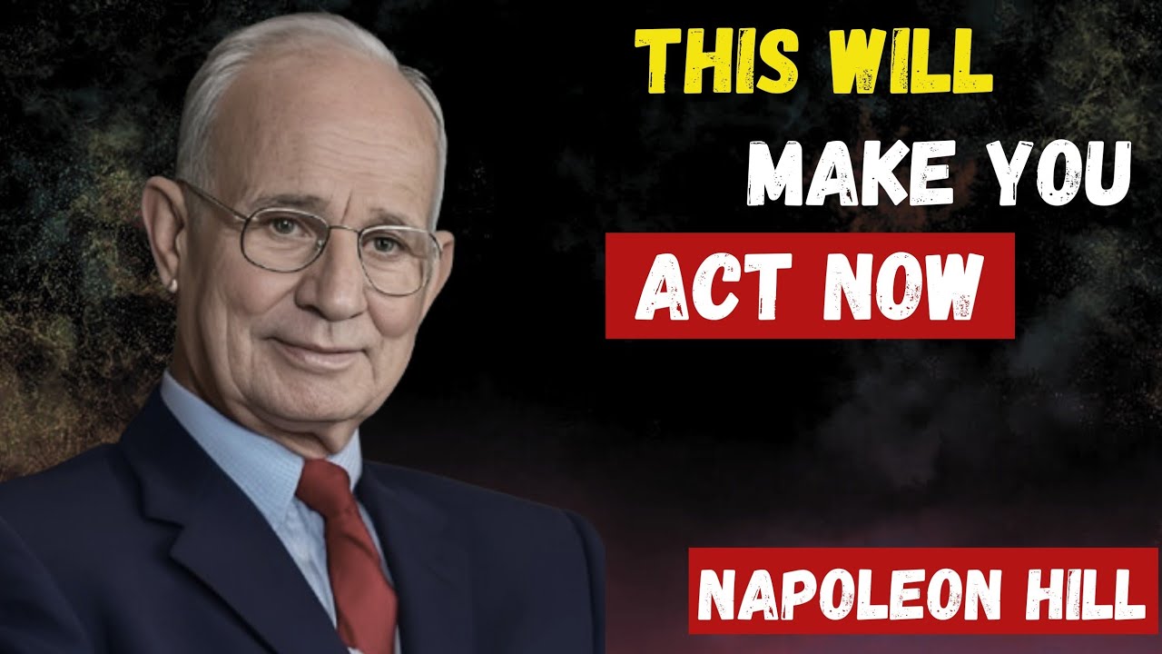 SAY GOODBYE TO PROCRASTINATION | #motivational Speech | #napoleonhill #motivation #motivationsmusing