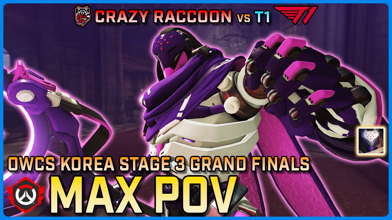 [ MAX ] Pro Ramattra Gameplay | Crazy Raccoon vs T1 | OWCS Korea Stage 3 Grand Finals