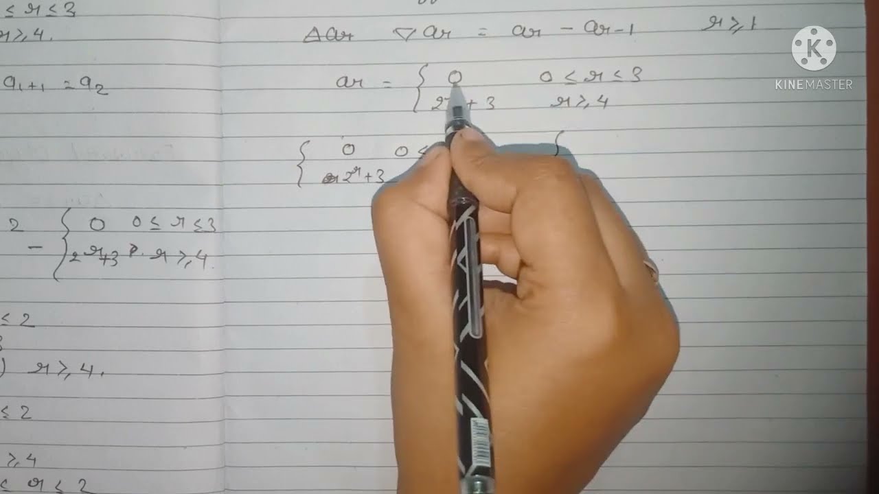 forward difference and backward difference with example. Discrete mathematics.