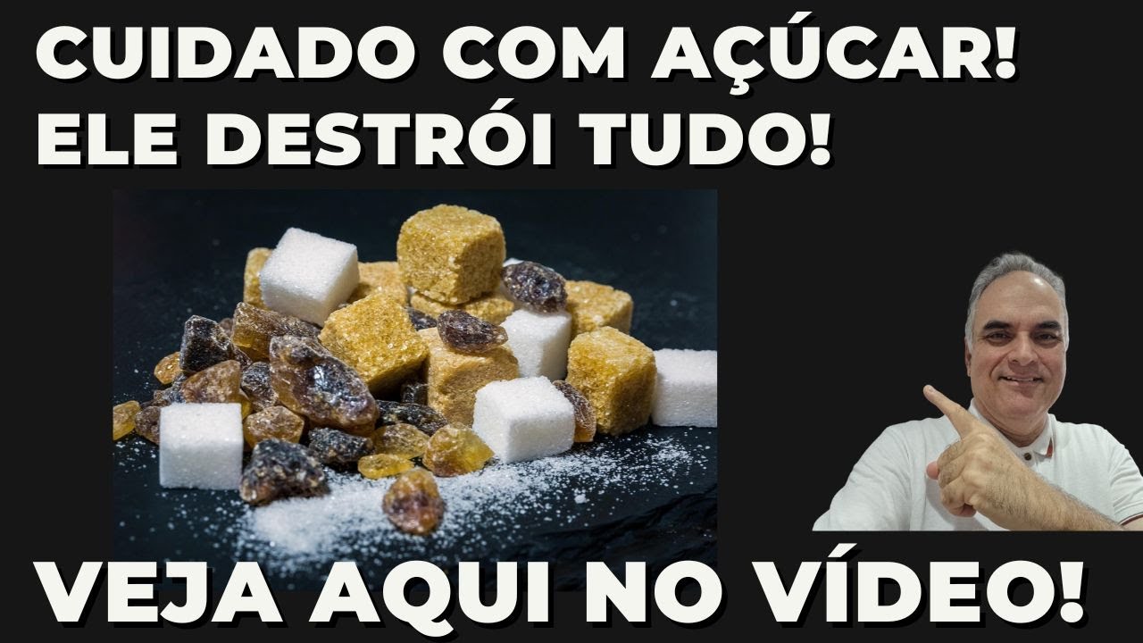 O açúcar destrói seus órgãos internos, mesmo sem você ser diabético!