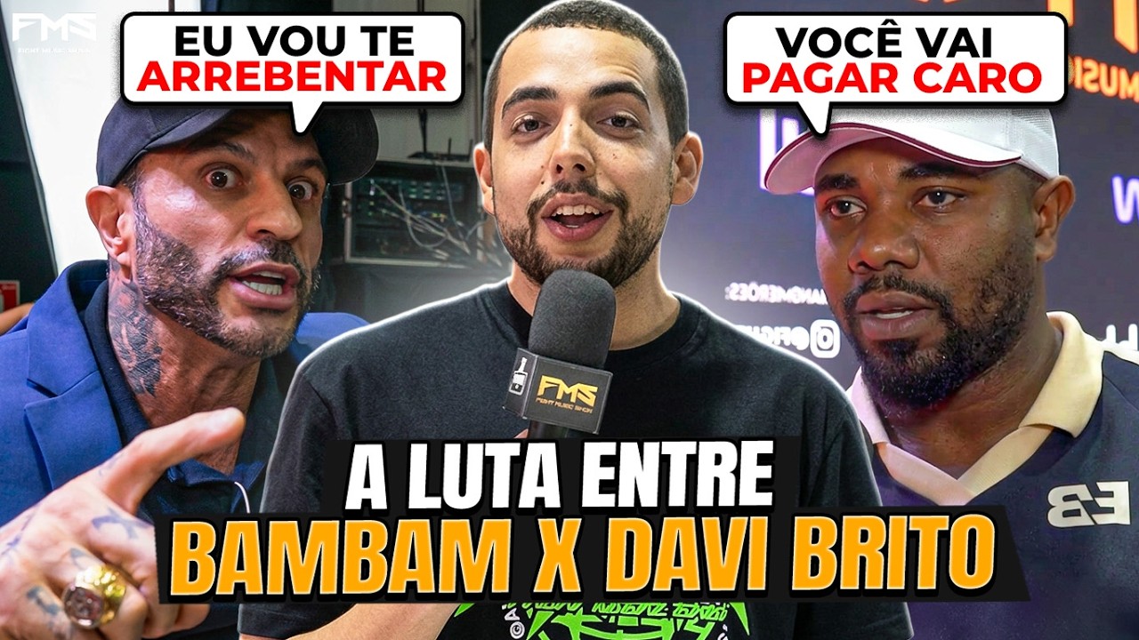 Things got heated at the Fight Music Show! Davi Brito and Bambam clashed before the fight! - Epis...