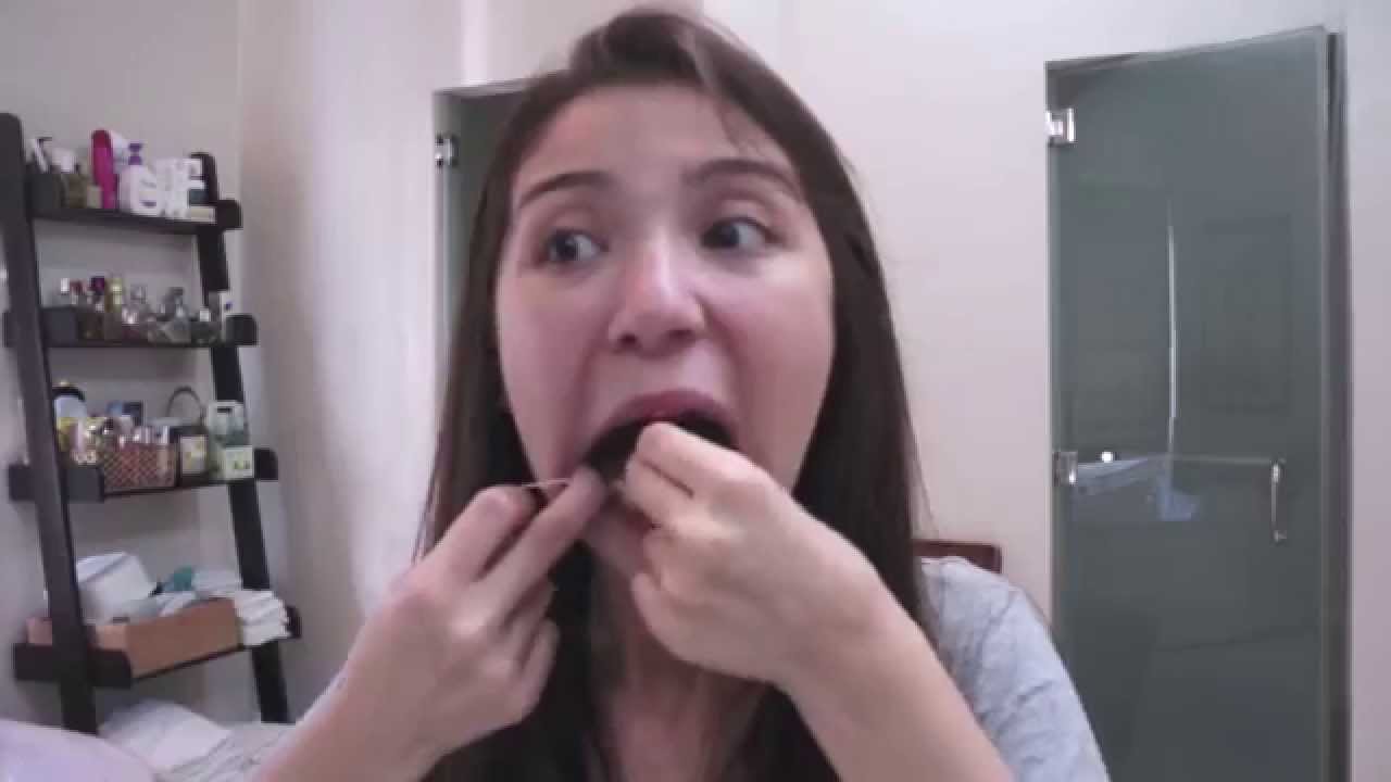 How I brush my teeth