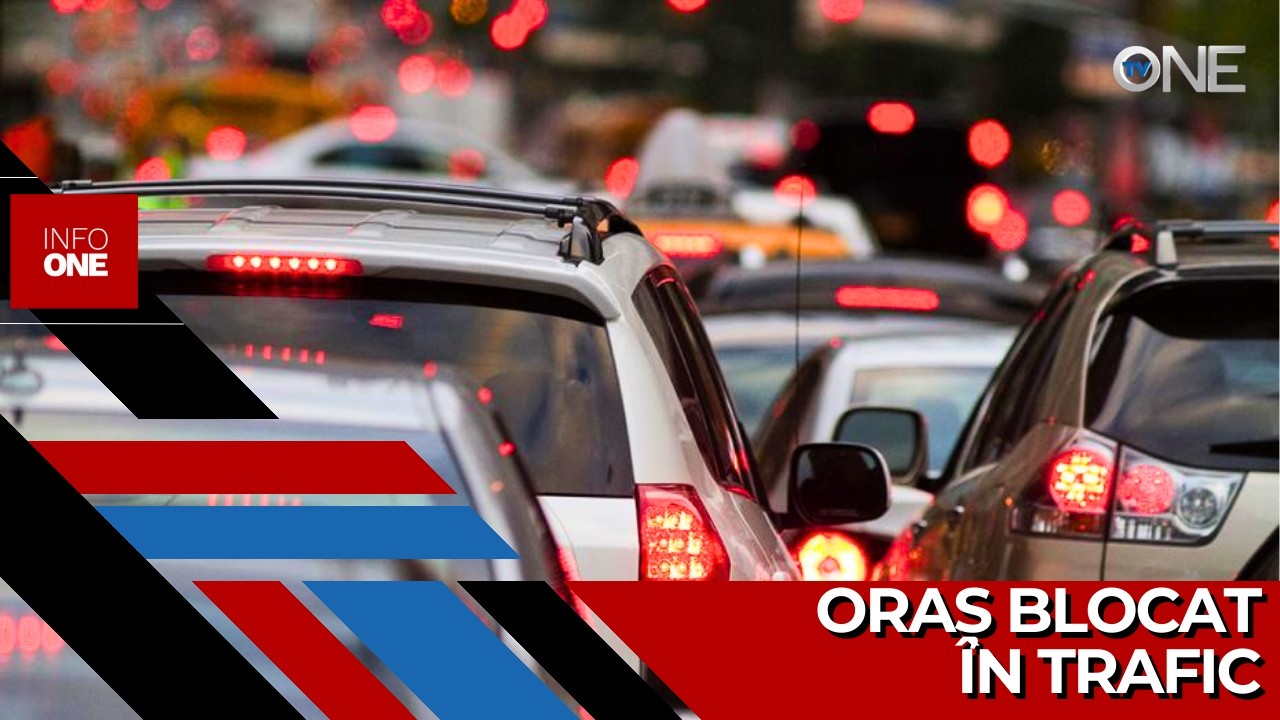 INFO ONE – Claxoane, coloane interminabile de mașini și nervi întinși la maximum