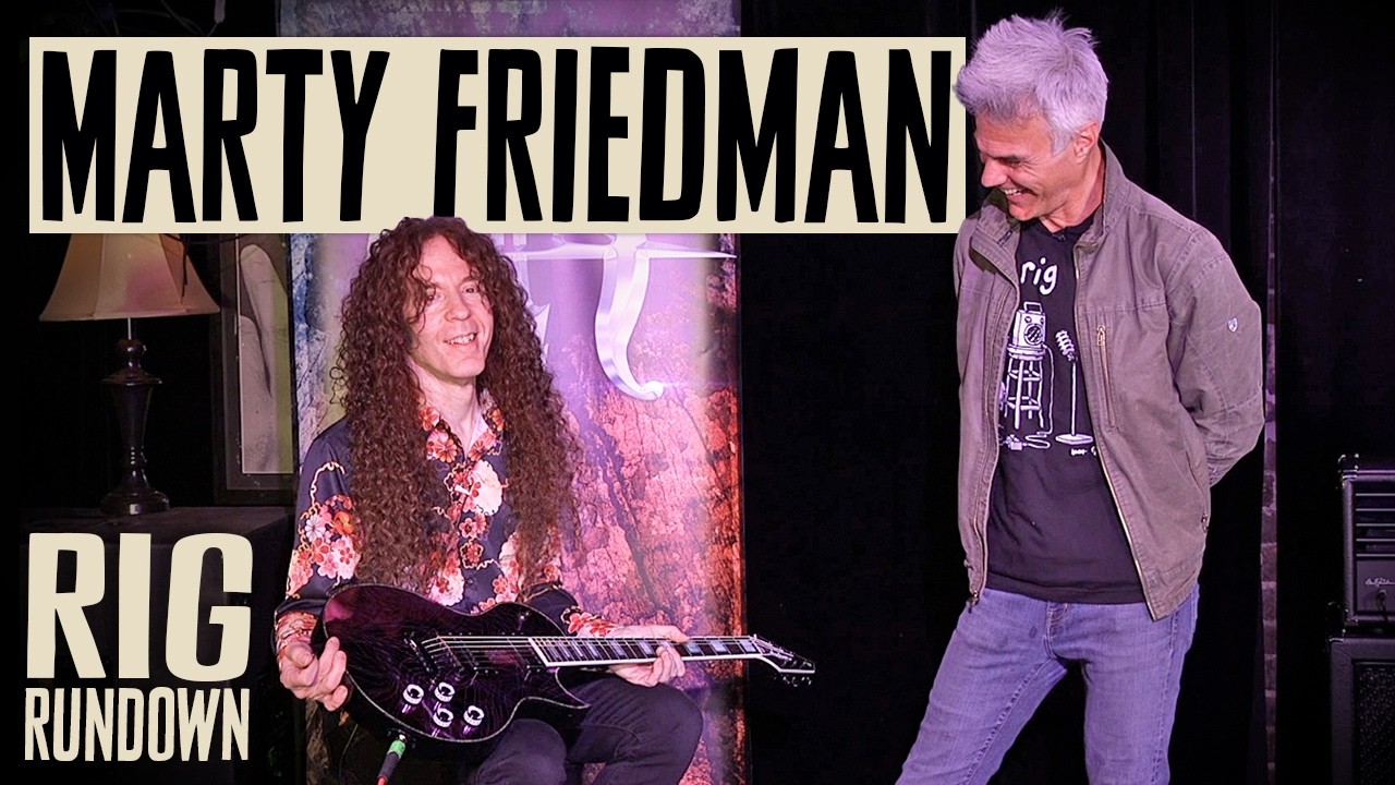 Тур по гитарному оборудованию Marty Friedman Rig Rundown