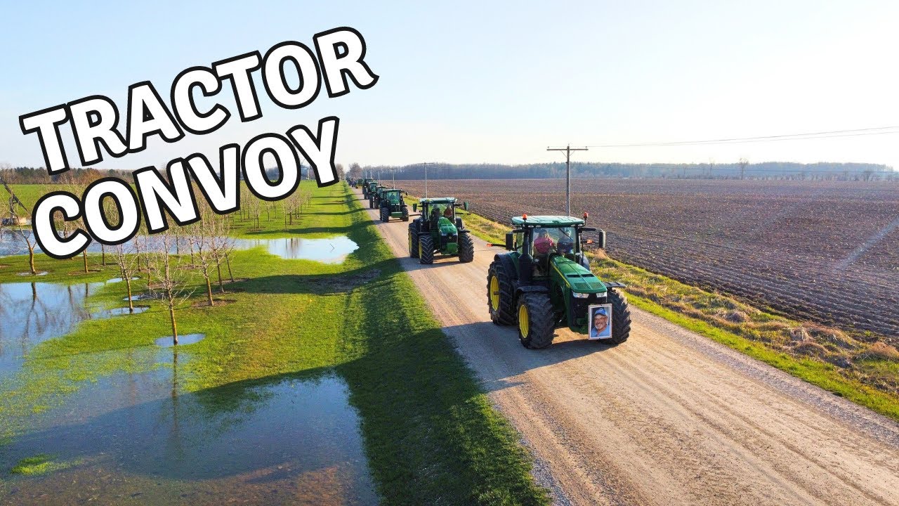 The Most Touching Tractor Convoy I've Ever Seen