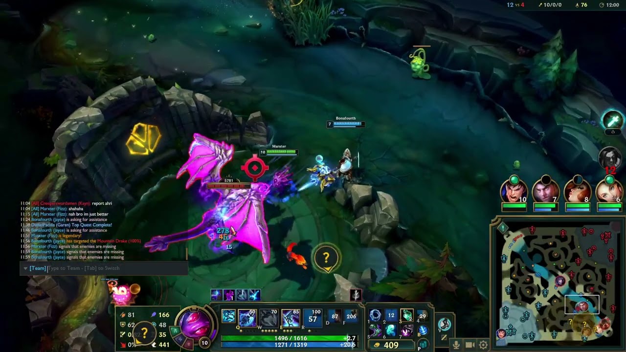 League of Legends - Fizz - 31/2/6 - 5v5 Ranked Solo - Win - 12:03pm