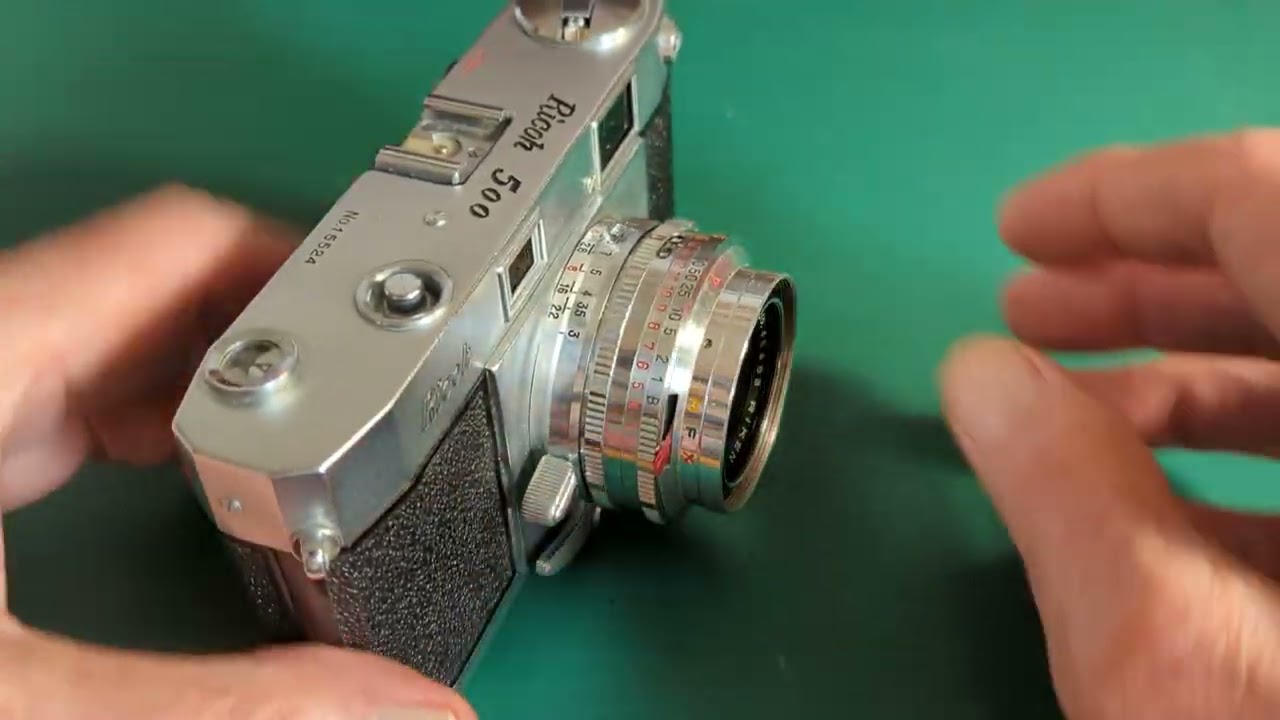 Ricoh 500 - an early underrated Rangefinder Camera