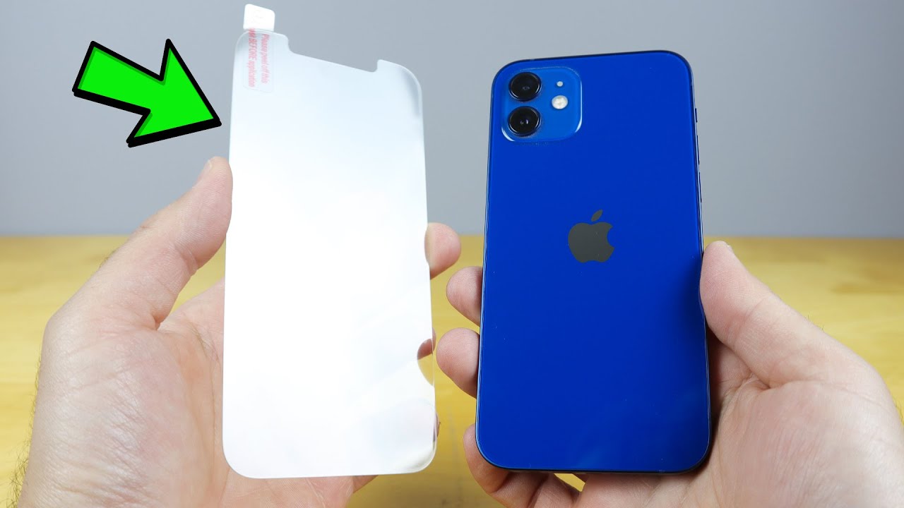 iPhone 12: как установить защитное стекло на экран