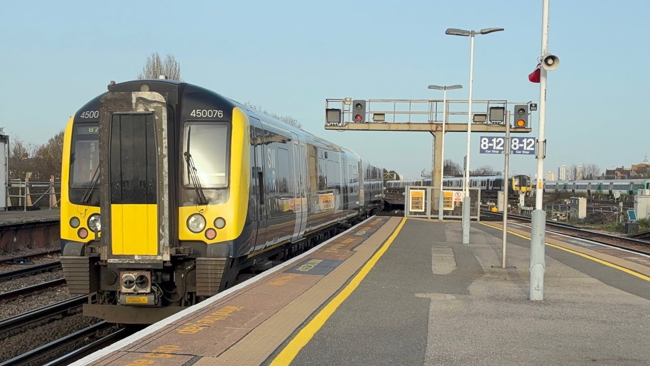 Sunset Trains at Clapham Junction - 6th March 2026