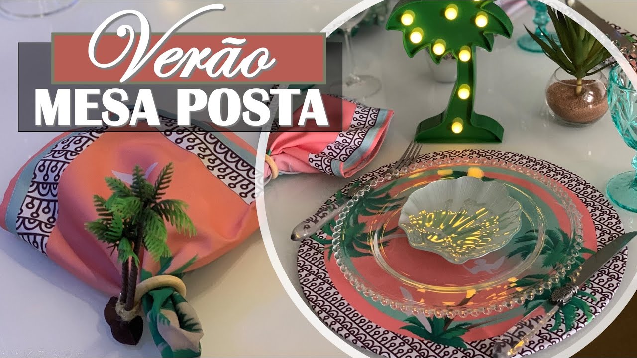 MESA POSTA TROPICAL | ALTO VERÃO
