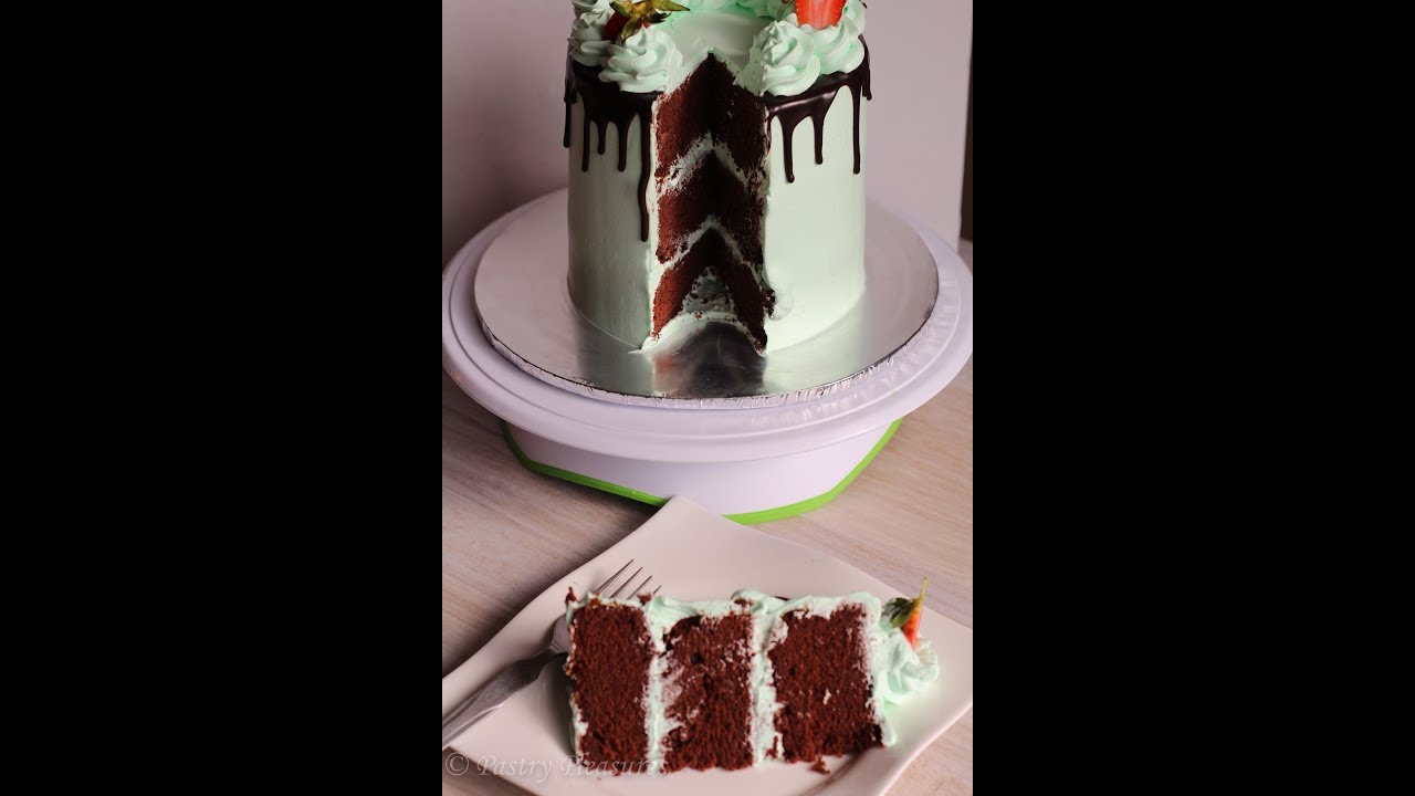 How to make a Mint chocolate cake
