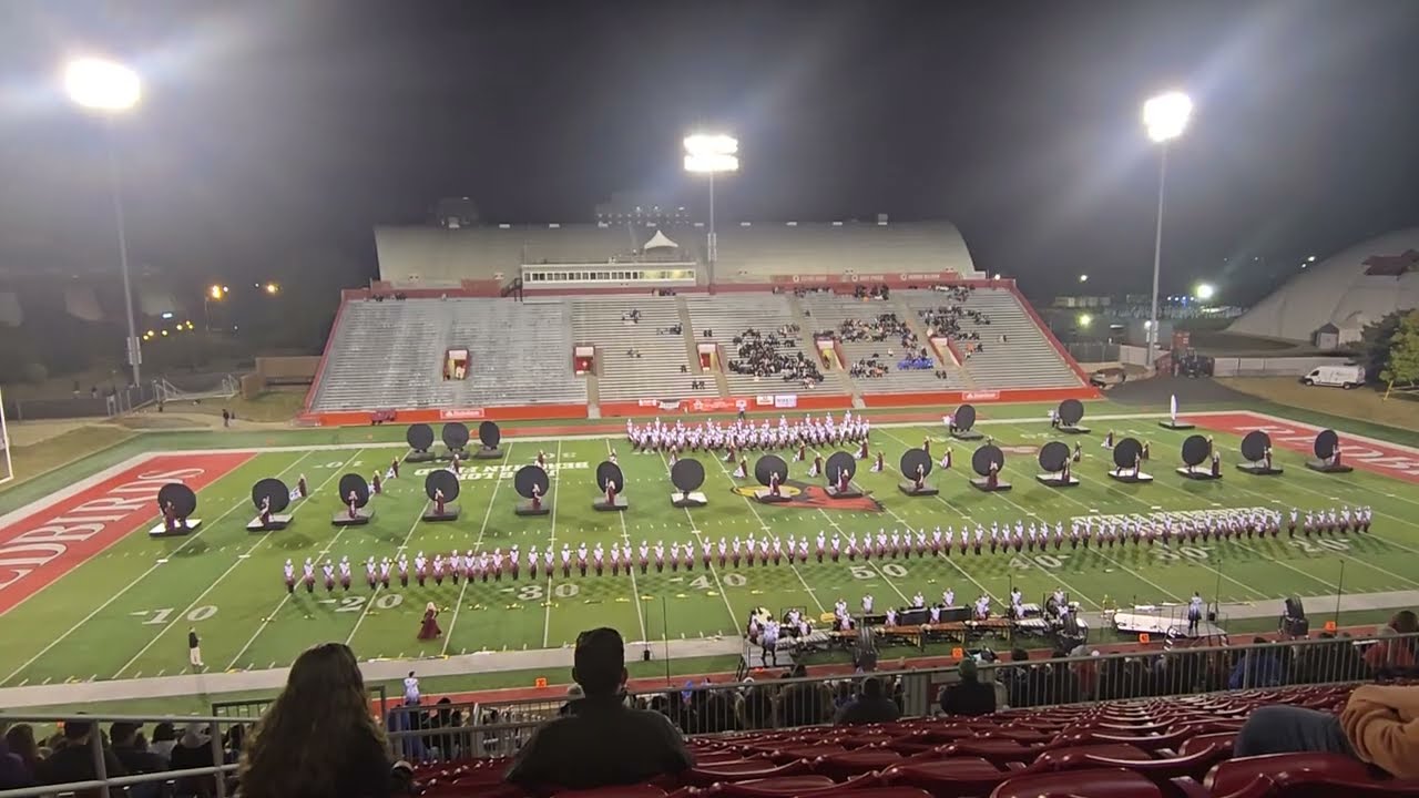 O'Fallon Township H.S. Marching band ISU Finals Performance 2025