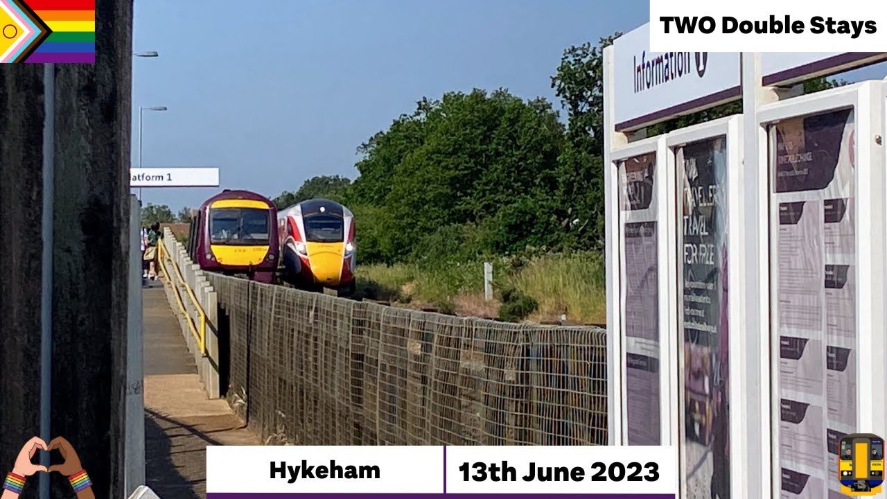 *Two Double Stays* Hykeham Level Crossing (13/06/2023)
