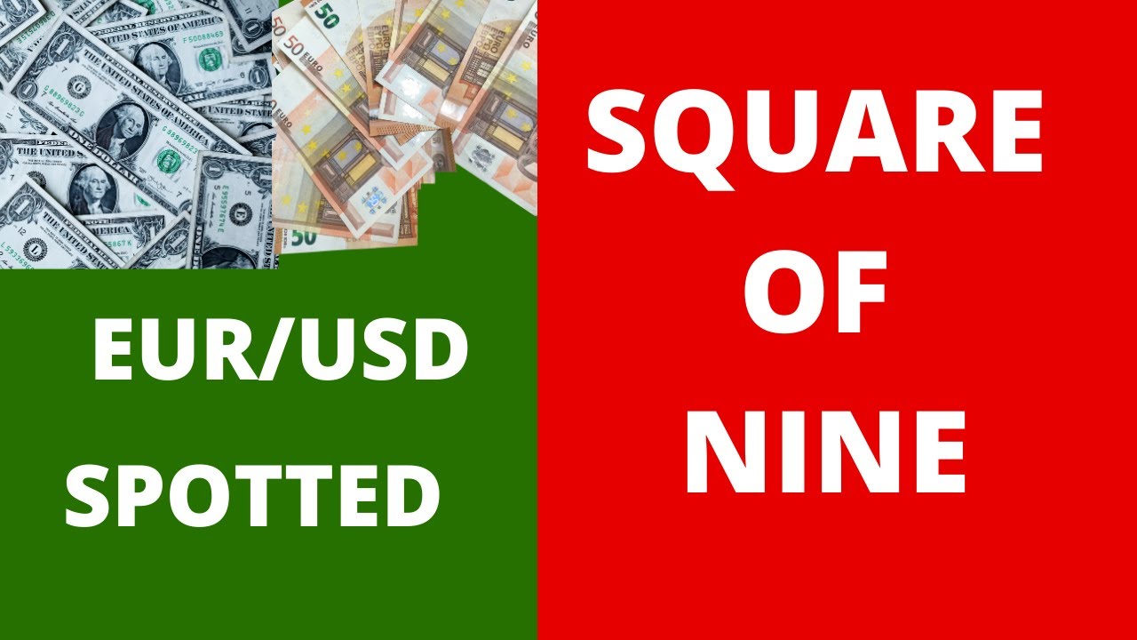 SQUARE OF NINE FOR EURO USD || It's Incredible How Accurate It Can Be
