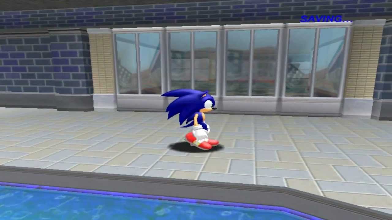 Sonic Adventure - Ajudando o Tails