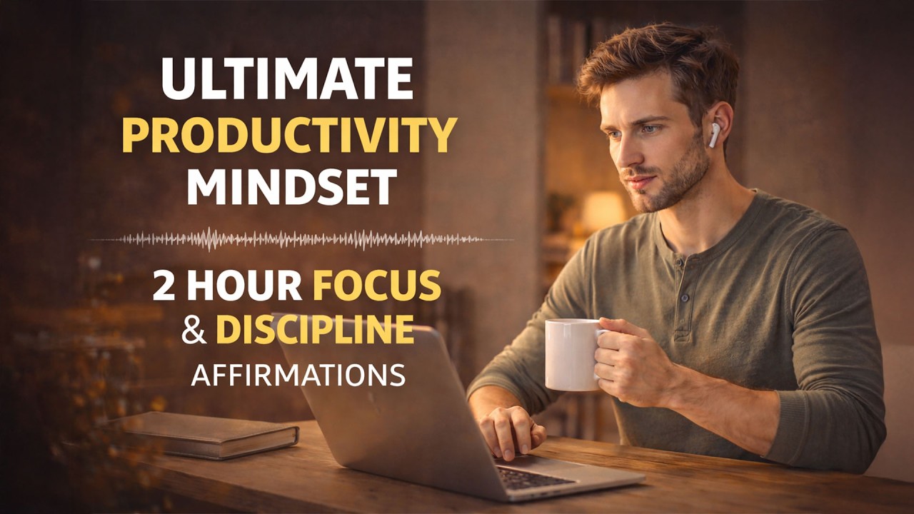 2 Hour Productivity Affirmations — Focus, Flow, Discipline & Momentum