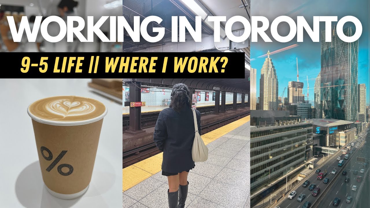9-5 Work Life in Toronto, Canada | Morning Work Routine, Salary & more!