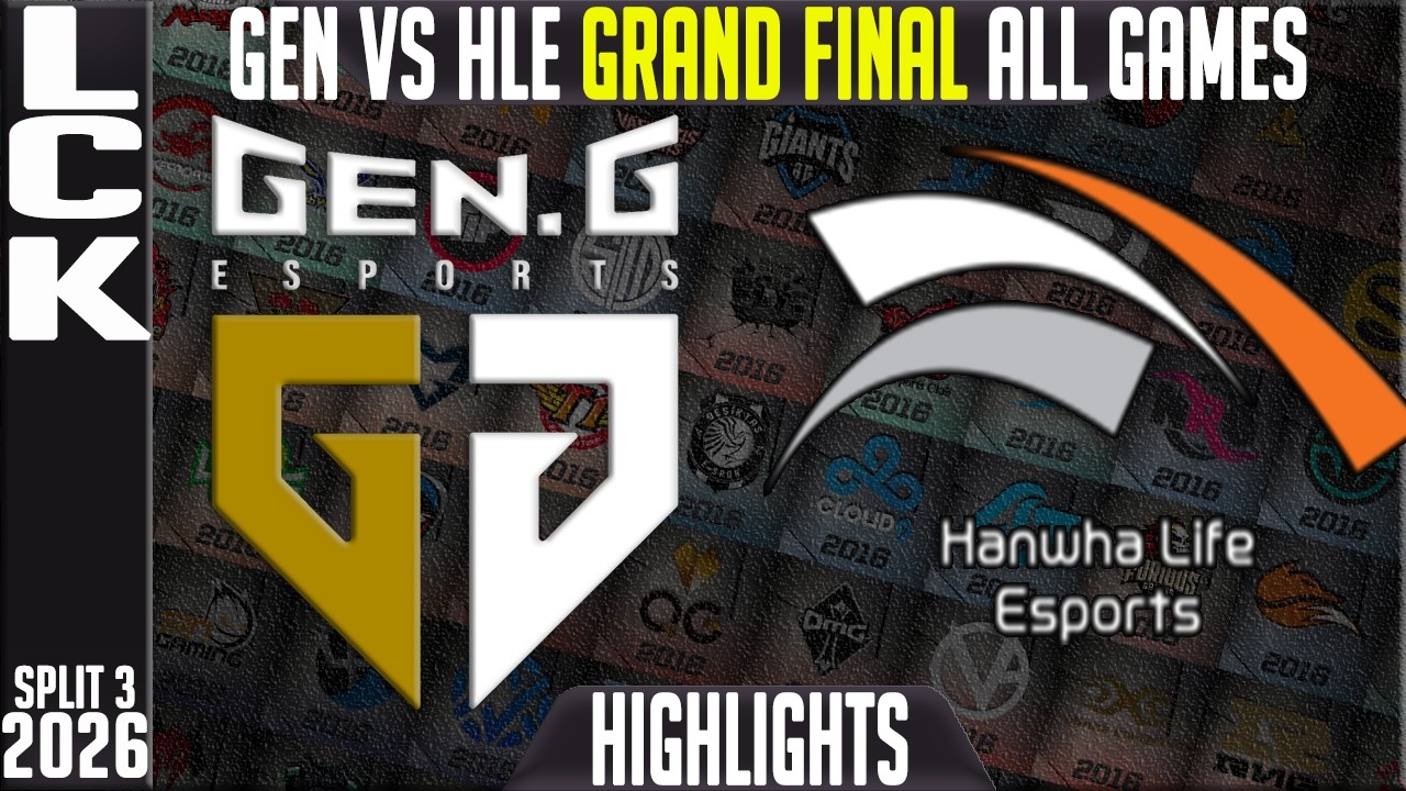 GEN vs HLE Highlights ALL GAMES | LCK Grand Final Summer 2026 Playoffs | GenG vs Hanwha Life Esports