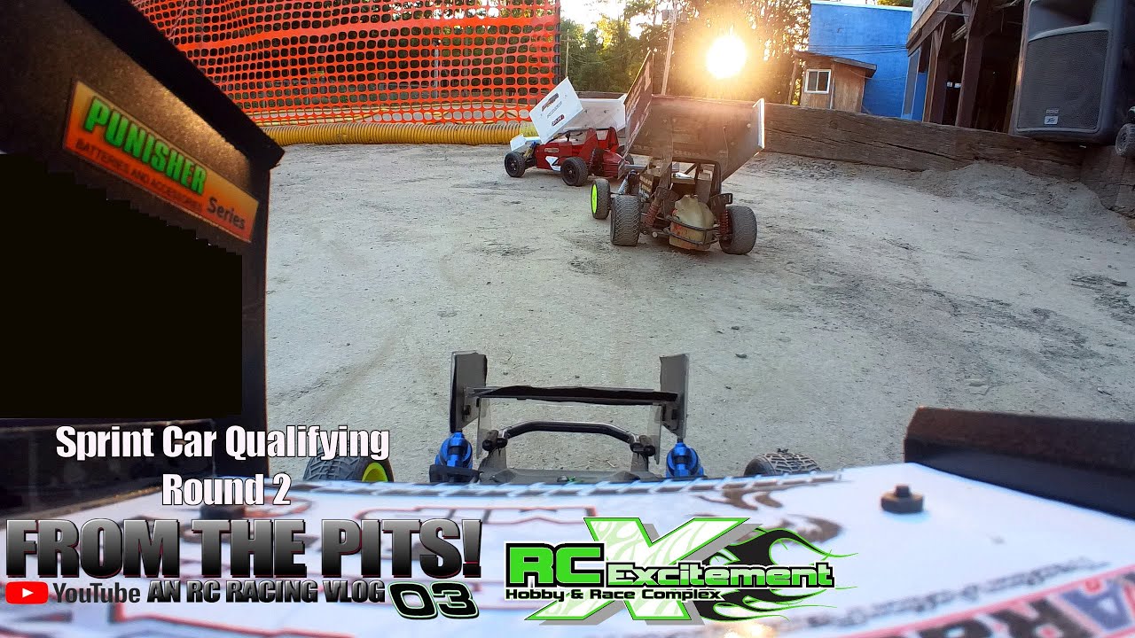 RC Excitement - 13.5 Winged Sprint - Qualifying Heat #2 - In car Camera