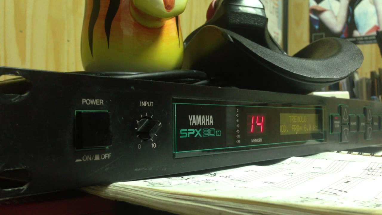 Yamaha spx 90ii simple test