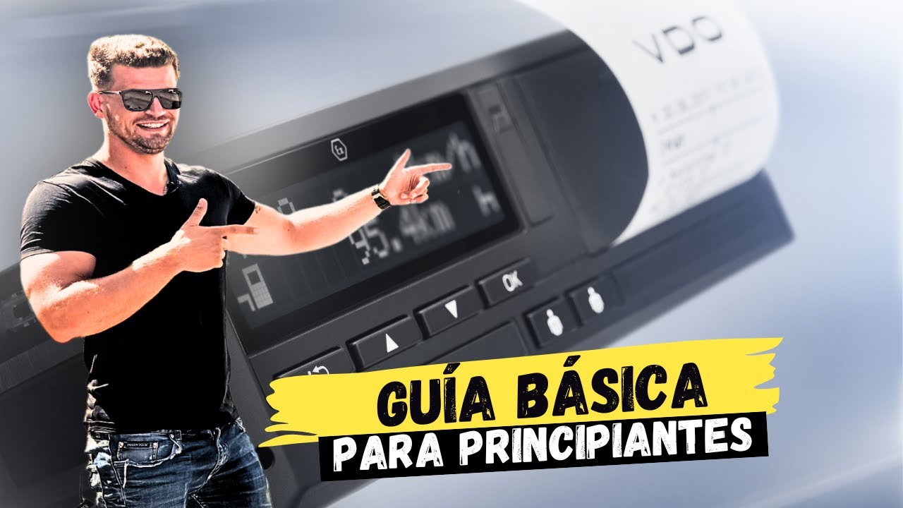Así DEBES utilizar el TACÓGRAFO DIGITAL