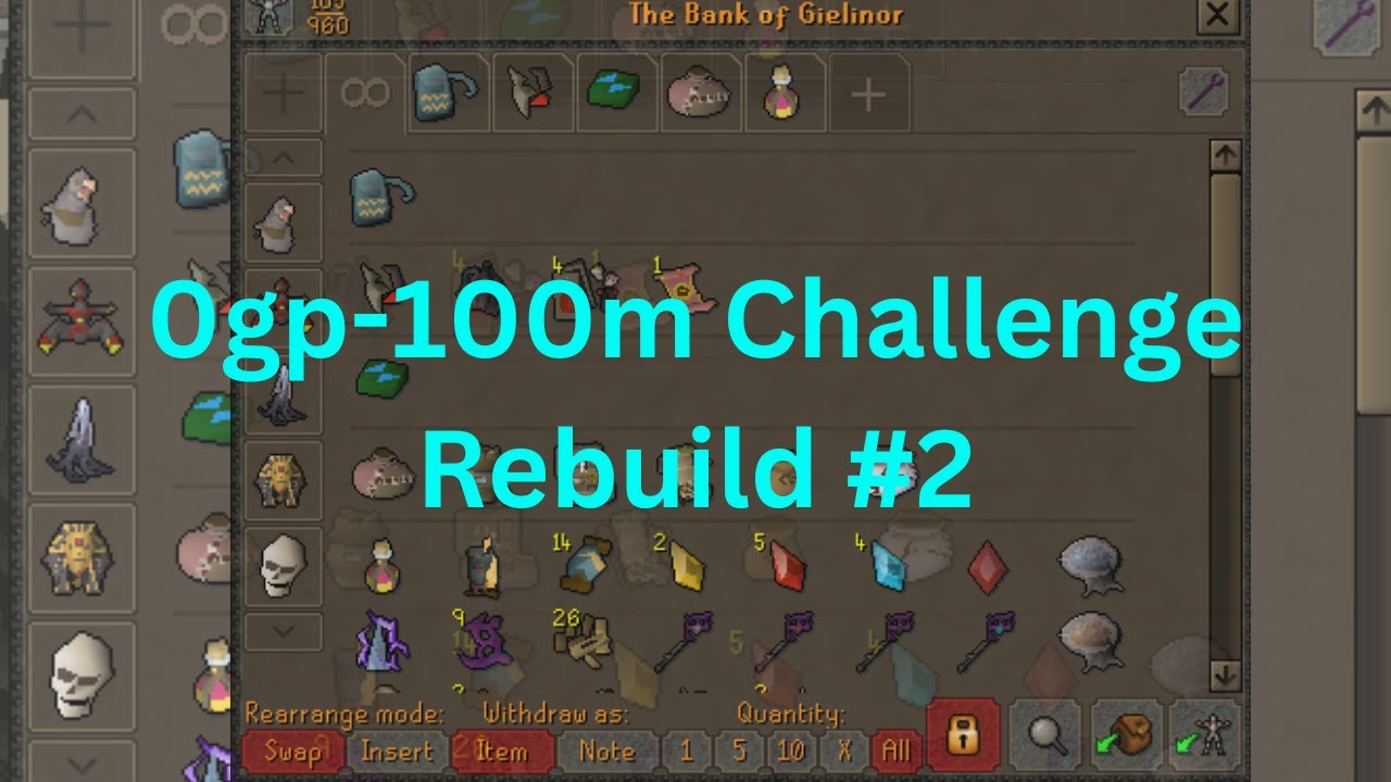 Main Rebuilding 0gp-100m challenge