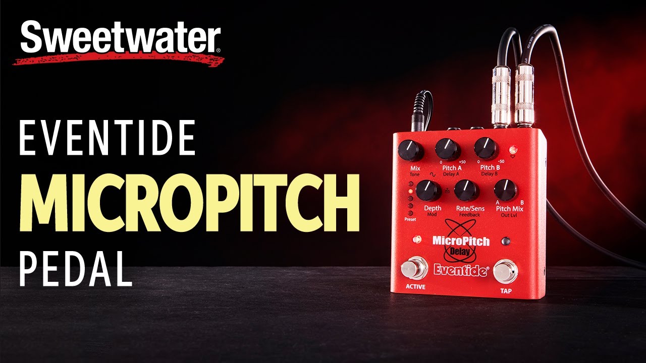 Eventide MicroPitch Delay Pedal Demo