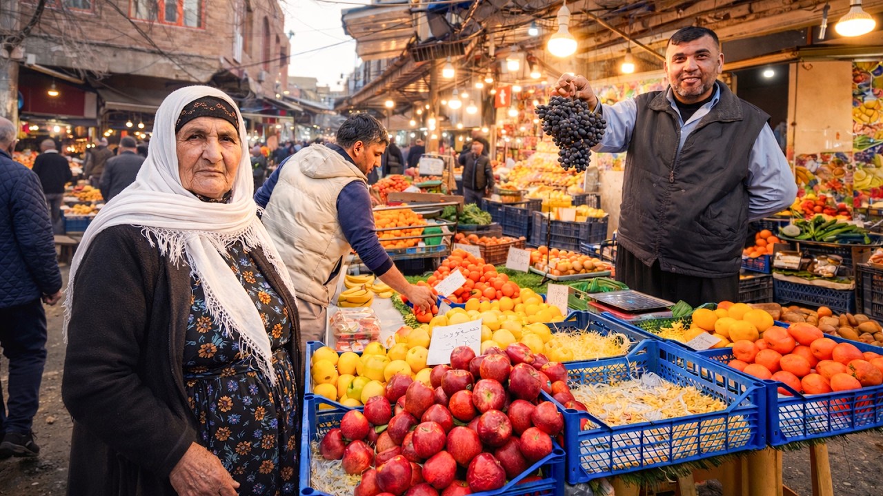 KURDISTAN’S CRAZIEST BAZAAR! Erbil Street Food Tour 2026