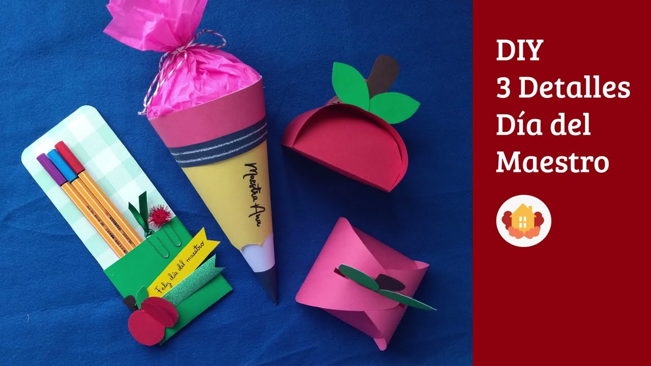 3 ideas de detalles para regalar el día del maestro