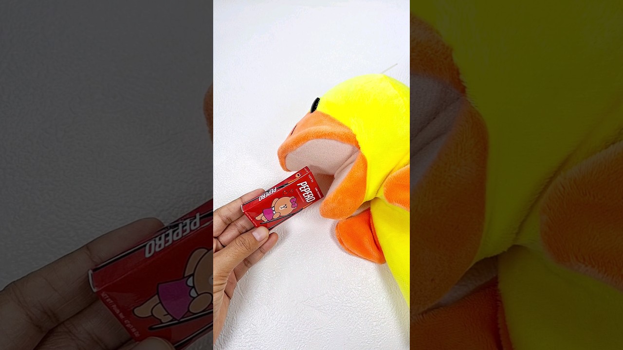🌈🌈🌈 Rainbow Duck Foods #shorts #viral #fidgets #trend #tiktok #Squishys #top #funny #duck